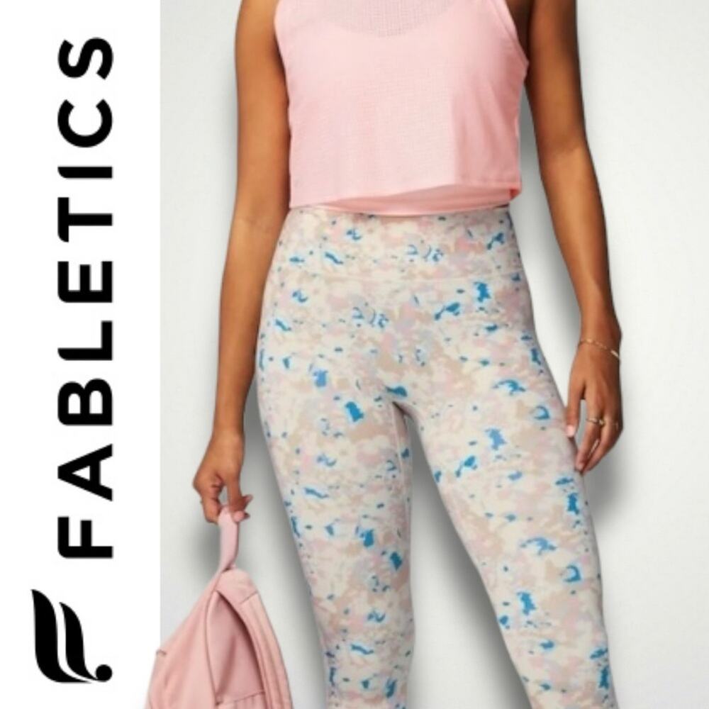 FABLETICS NEW ANYWHERE MOTION365+ LEGGING FEMME POP FLORAL XL